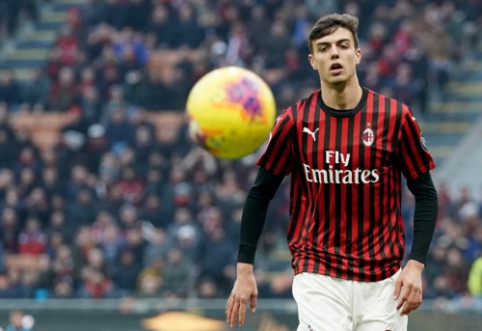 "In the Milan team debuted the representative of the third generation of Maldini"