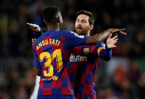 17-year-old A. Fati's double in less than two minutes gifted "Barca" victory in Spain