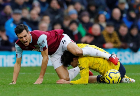 Defeated "Arsenal" extended the series of draws in Burnley