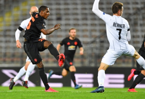 EN: "Man Utd" didn't give LASK team a chance