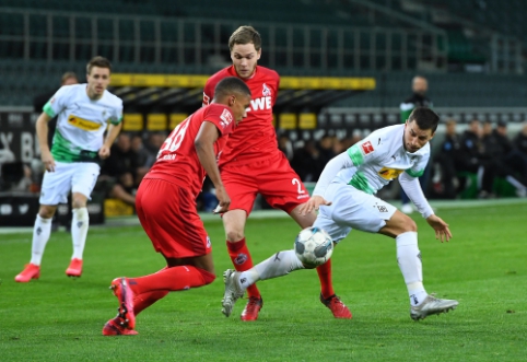 "Gladbach" rises to fourth place in the "Bundesliga" standings.