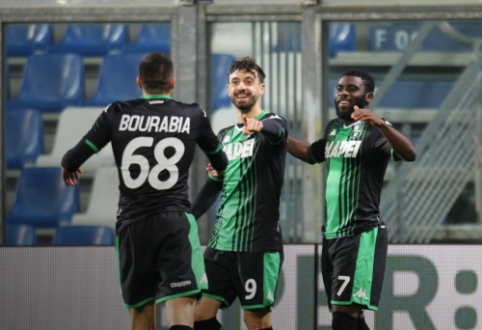 "Sassuolo" confidently defeated "Brescia"