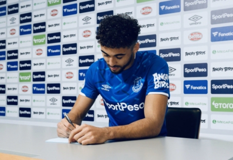 D. Calvert-Lewin, demonstrating excellent form, signed a new contract with Everton.