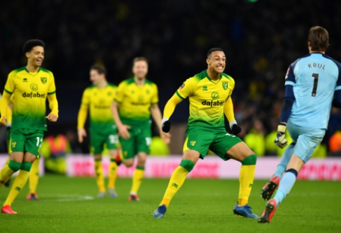 "Norwich" after 11 penalty shootout series eliminated "Tottenham" from the FA Cup (+ draws)