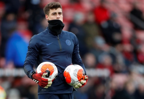 F. Lampard: "Kepa must prove that he is worthy to return to the role of the main goalkeeper"