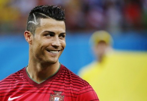 C.Ronaldo reveals scar in hairstyle due to boy's illness