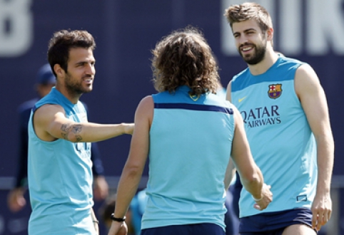 G. Pique stated that C. Fabregas will leave "Barcelona" this summer