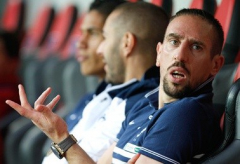 Concern for France: F. Ribery could miss the World Cup