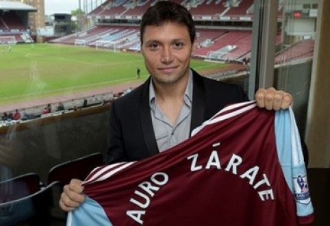 Official: "West Ham" acquires 27-year-old Argentine M. Zarate