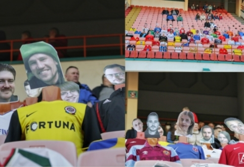 There is no lack of inventiveness in Belarus: matches were watched by virtual fans