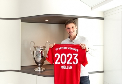 T. Muller extended contract with "Bayern"