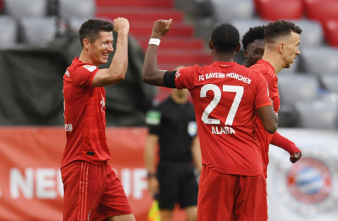 The title "Bayern" did not surrender the leader's position with "Eintracht"