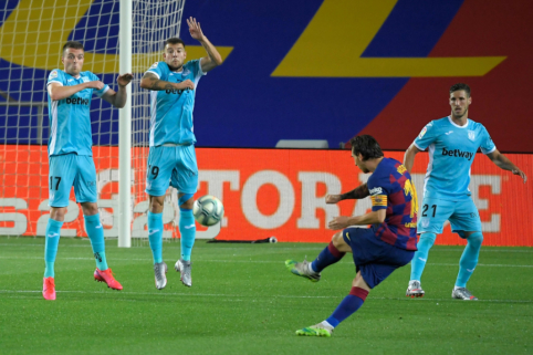 "Barcelona continues to rack up wins in the Spanish championship"