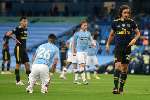 Manchester - a nightmarish half-hour for D. Luiz, a chilling E. Garcia trauma and "Man City" victory