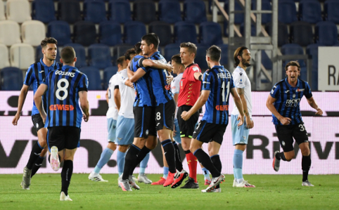 "Juventus" gift: "Atalanta" overcomes "Lazio" by eliminating a two-goal deficit