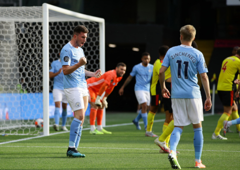 "Man City" crushed the "Watford" team