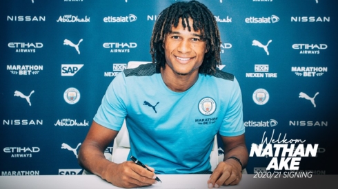 Official: N. Ake moves to "Man City"