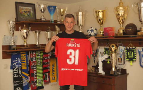 The goalkeeper L. Paukštė completed "Riterius"