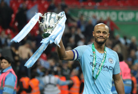 V. Kompany ends his football career