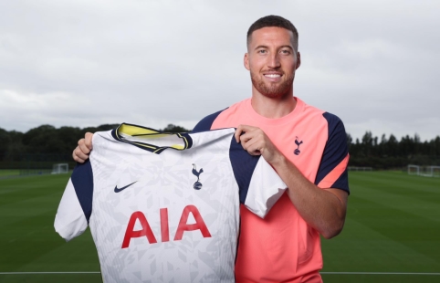 Official: M. Doherty strengthens "Tottenham" defense unit