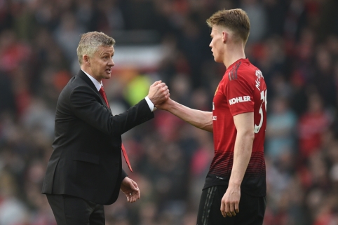 S. McTominay: "The whole club supports Solskjaer"