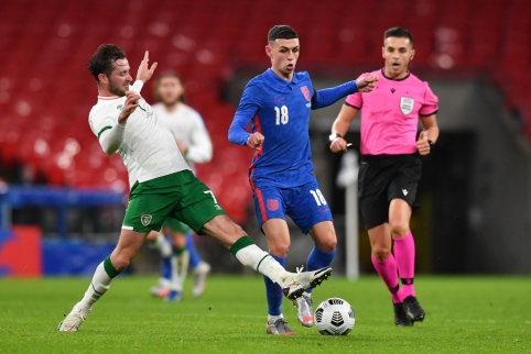 English did not spare the Irish national team in friendly matches