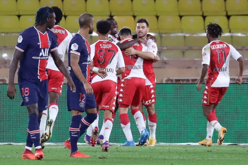 The team "Monaco" that eliminated the deficit of two goals defeated PSG