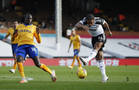 "Everton" defeated "Fulham" and ended a three-game losing streak