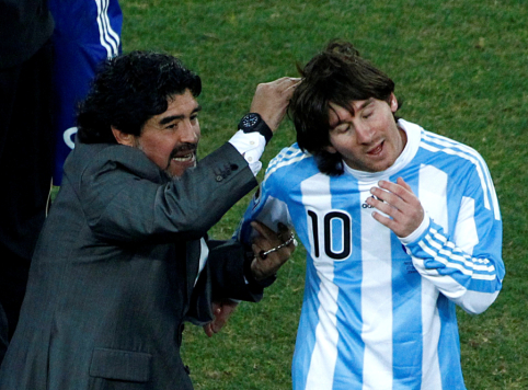 L. Messi: D. Maradona is eternal.