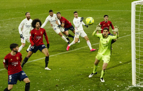 "Real" failed to beat the "Osasuna" team