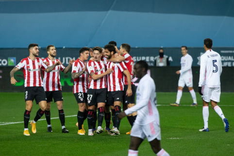 "Real" stayed behind the final stage of the Spanish Supercup