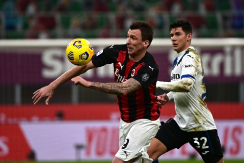 "Atalanta" wave of attacks swept away the "Milan" team