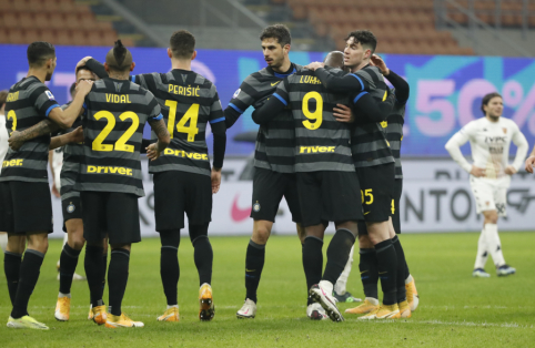 "Inter" recovers against "Benevento" team