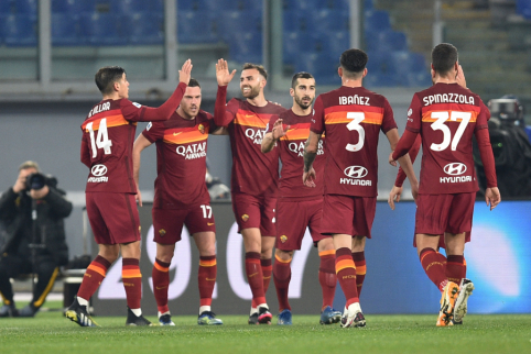 "Roma" confidently deals with "Verona", scoring three goals in 10 minutes