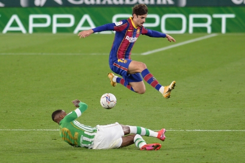 "Barcelona" suffered a victory against "Betis"