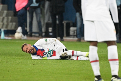 Poor news for PSG fans: Neymar has suffered an injury