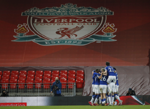 "In the Liverpool derby - Everton triumph"