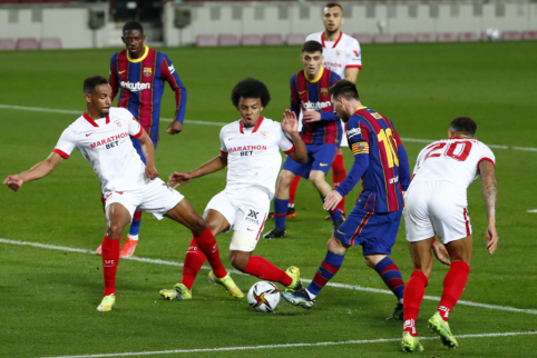 "Barcelona" reached the King's Cup final in the last minute of the game