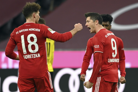 "Bayern" crushes BVB to eliminate a two-goal deficit