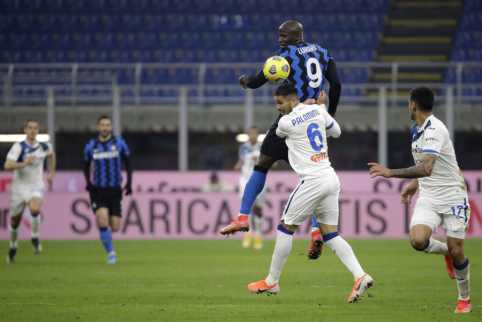 "Inter" narrowly defeated "Atalanta"