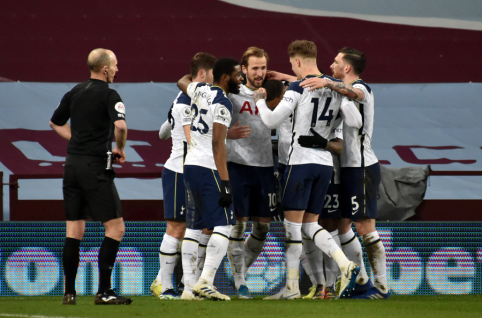 "Tottenham" defeated "Aston Villa" away