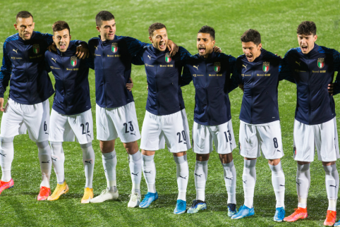 Players of the Italian national team vaccinated against coronavirus