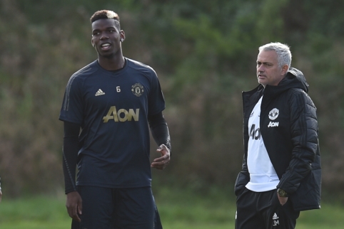 P. Pogba criticized J. Mourinho's work methods