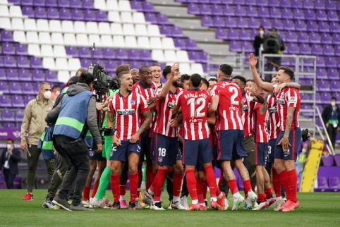 "Atletico" survived yet another drama and became champions of Spain