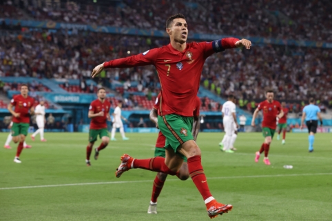 C. Ronaldo Withdraws from Tournament in Round of 16 - Top Scorer of EURO 2020