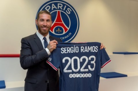 Official: S. Ramos has joined the PSG galaxy