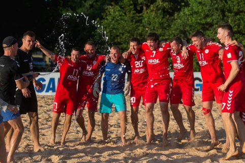 Registration for the Lithuanian Beach Football Championship is starting