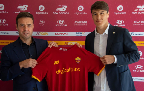 Roma's new addition E. Shomurodov: "I want to help win trophies"