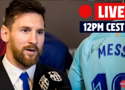 L. Messi press conference