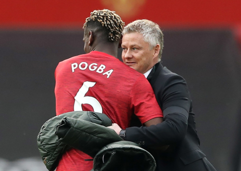 P. Pogba denied rumors of conflict with O. G. Solskjaer